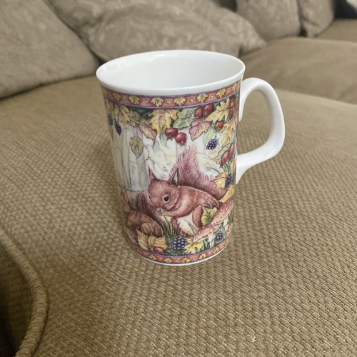 Royal Doulton Expressions Fine China Woodland Friends Mug Signed Jane James 1993 - Bild 3 von 5