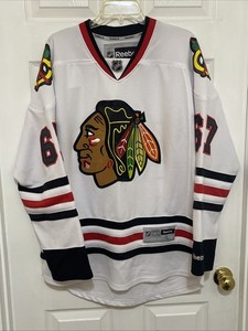 Autographed Chicago Blackhawks Tanner Kero Hockey Jersey Size Larg