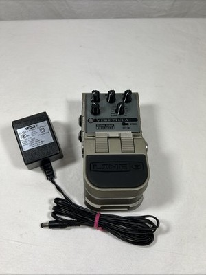 (NICE) Line 6 ToneCore Verbzilla Reverb Echo Guitar Effect Pedal W/ AC Adapter