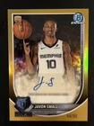 2025-26 Bowman Chrome Basketball - Javon Small True Gold Refractor Auto /50 (RC)