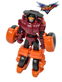 TOBOT V Mini 4 pcs Set Captain Police Speed Monster Rocket Transformer Robot New