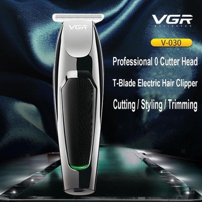 VGR Electric Hair Clipper Wiederaufladbarer Haarstyling Trimmer mit Limit Combs
