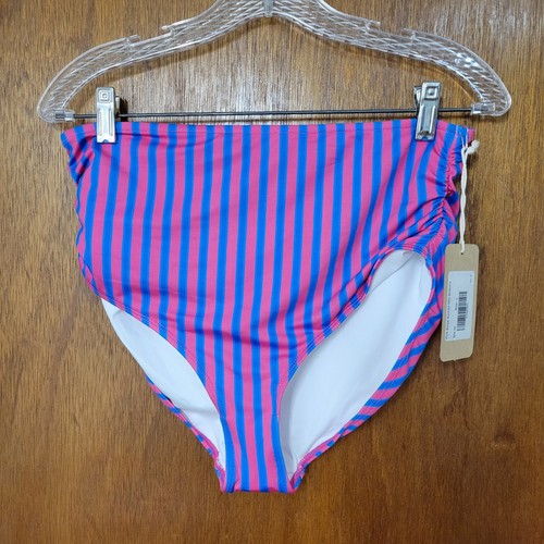 Albion Bella Tankini rosa Streifen Rüschen Badeanzug Set Damen Large NEU - Bild 9 von 10