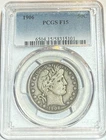 1906-P Barber Half-dollar - PCGS F15 - Just Graded / New Holder