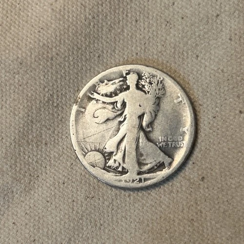 1921-D Walking Liberty Half Dollar — photo from the most recent tracked eBay sale