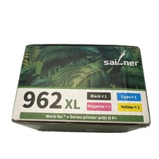 962XL High Yield Ink Cartridges 4 Pack Black Cyan Magenta Yellow