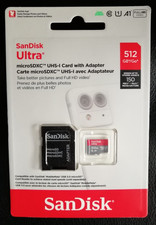 SanDisk 512 GB Ultra microSDXC 150 MB/s, Class 10, SDSQUAC-512G-GN6MA, Neu & OVP