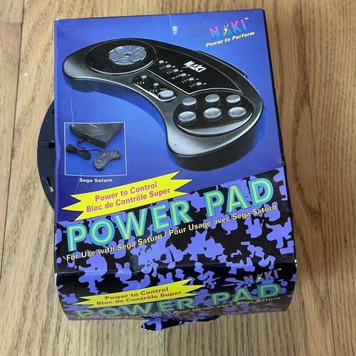 Naki Power Pad Controller for Sega Saturn - New in Open Box