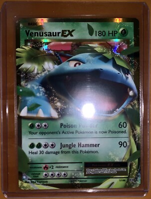 Venusaur EX XY Evolutions 1/108 Half-Art Holo Rare Pokemon Card