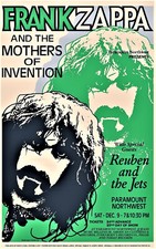 FRANK ZAPPA  Concert Poster 12"x18" FREE SHIPPING