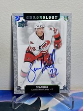 2018-19 Upper Deck CHRONOLOGY SEAN HILL #FH-CR-SH FRANCHISE HISTORY AUTO