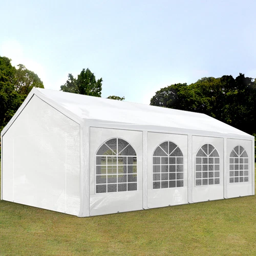 Pavillon 4x8 m Partyzelt Festzelt Gartenzelt Unterstand PE Zelt PROFIZELT24