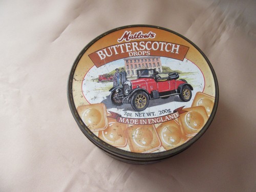 Matlows Vintage Butterscotch Drops Tin
