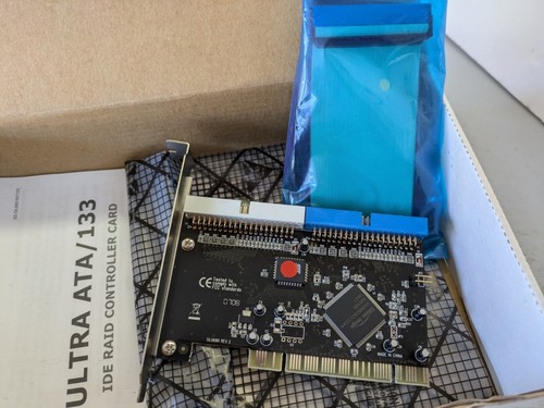 I/O Flex ATA133 PCI RAID Controller Card , 2-Port up to 4 devices - Picture 3 of 3
