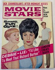 September 1962 MOVIE STARS~Debbie Reynolds,Natalie Wood,Michael Landon,Lolita+++