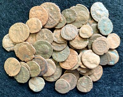 Ancient Authentic Roman Bronze Coin Christian Era (C) ONE Coin Per Order