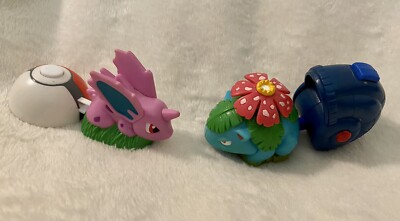 Vintage Pokémon Nintendo Toys 1999 Burger King Kids Meal Lot of 5