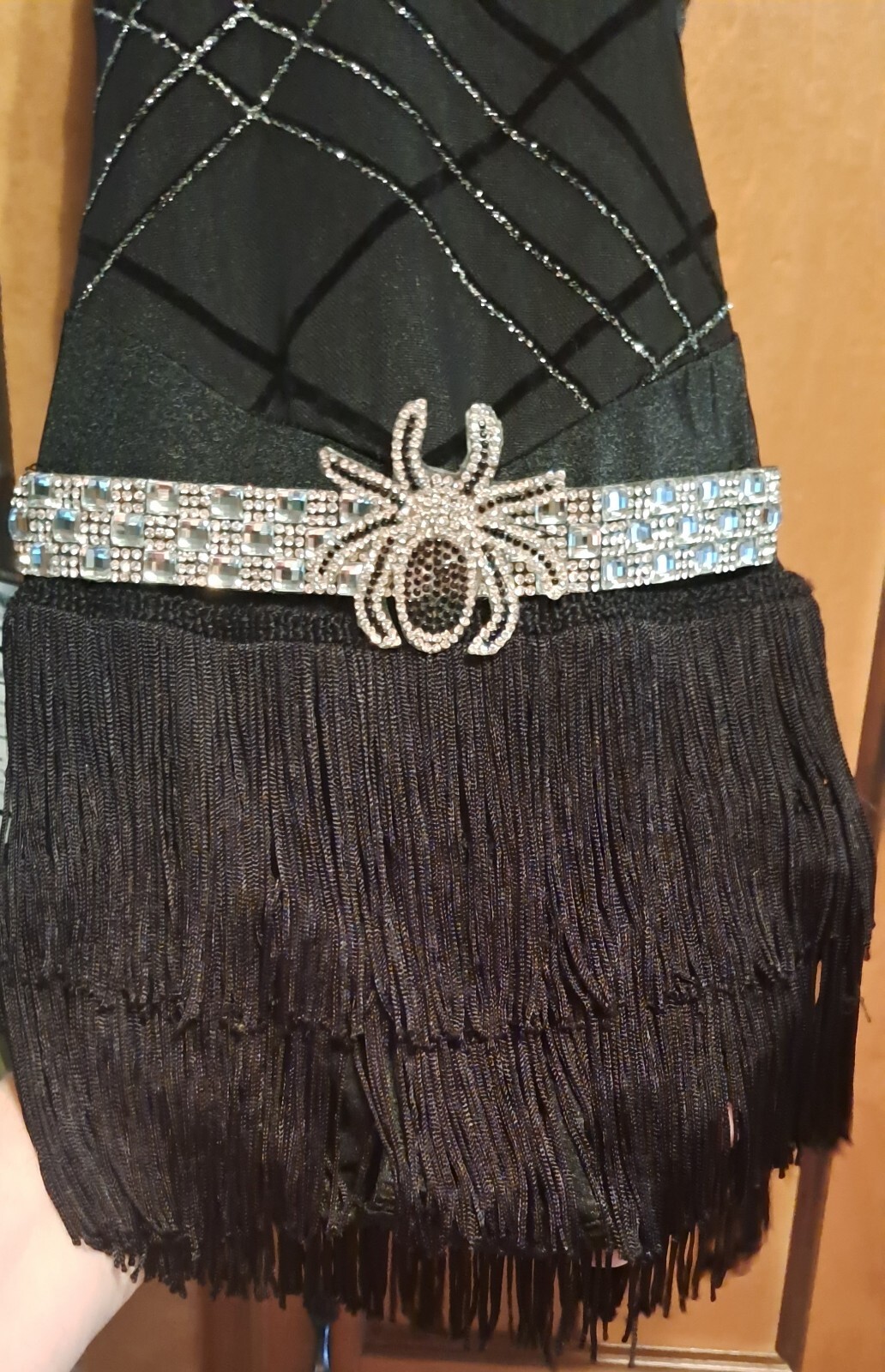 Girls Weissman Dance Costume Rhinestone Spider  "… - image 1