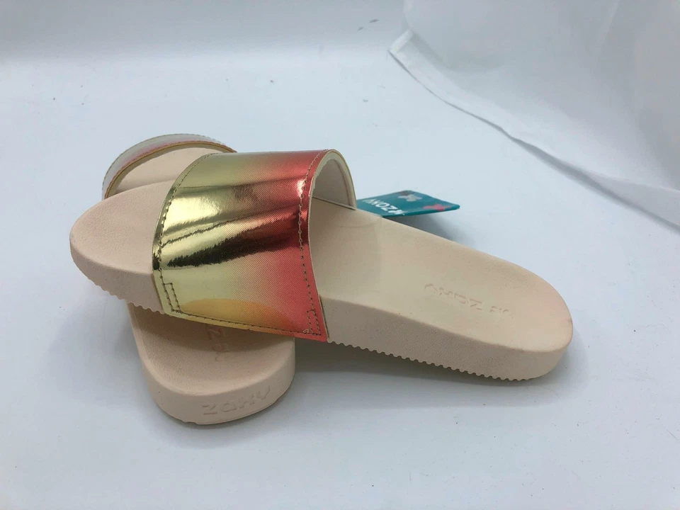 Zaxy Snap Slide Sandal (2209) Rose Gold Size 5 - Image 4 of 4