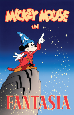 Mickey Mouse Fantasia Poster Print 13x19 Satin Finish Disney Art