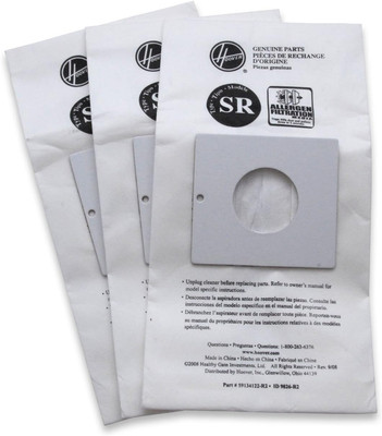 401011SR Allergen Filtration Vacuum Cleaner Bag(3 Bags per Package)