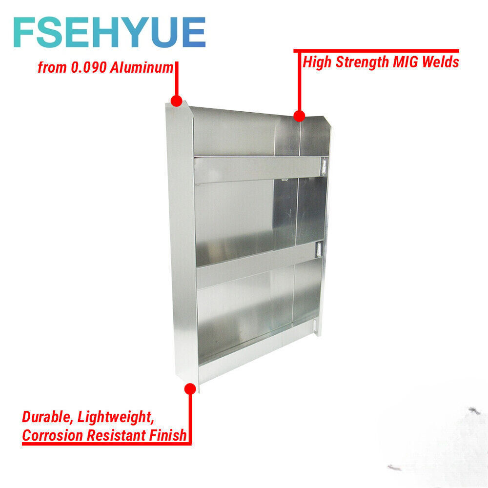 24-Slot Aluminum Aerosol Can Organizer for Garage Trailer Shelving  -image