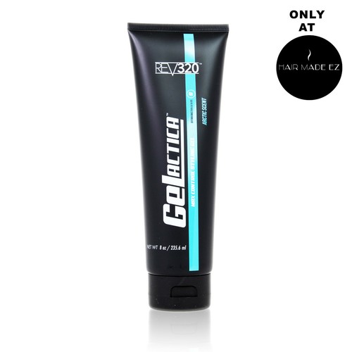 GELACTICA 8oz - Hair Gel for Men Organic Ingredients Water Base Original - 第 1/4 張圖片