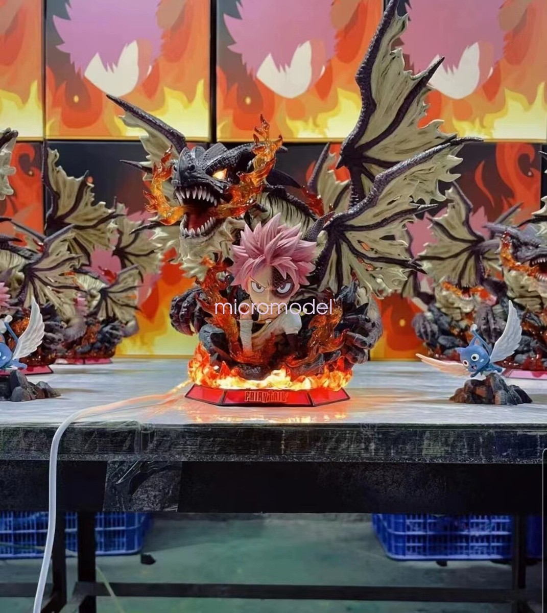 JBS Fairy Tail SD Scale Etherious Natsu Dragneel Resin Model In