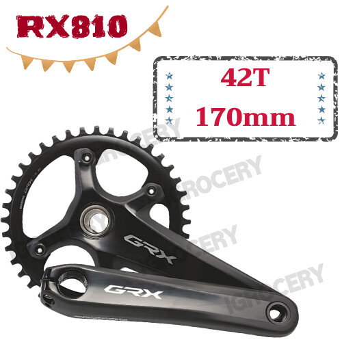 Shimano GRX FC-RX810 42T 170mm 11Speed Chainwheel Crankset