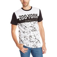 Zoo York Mens Short Sleeve Hybrid Crew, White, Large Sale Zoo York Mens Short Sleeve Hybrid Crew, White, Large Sale