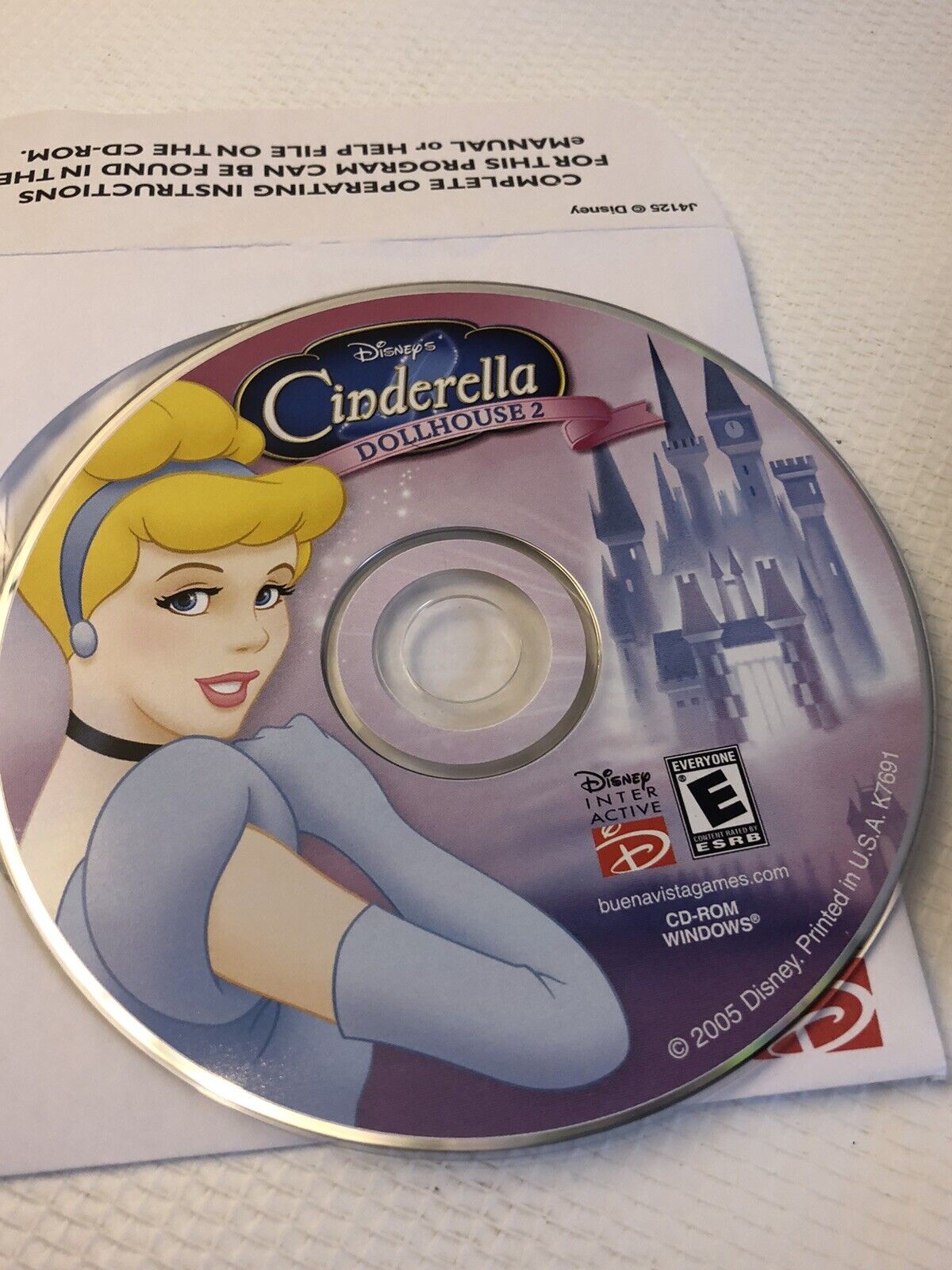 The Cinderella casa de Disney - juego para PC Cd-rom Edition Spain