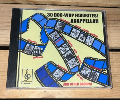 30 Doo-Wop Favorites Acappella Channels Earls Heartbeats Jive 5 CD Sealed NEW