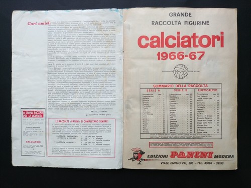 Album quasi completo Panini CALCIATORI 1966-67 - Foto 4 di 18