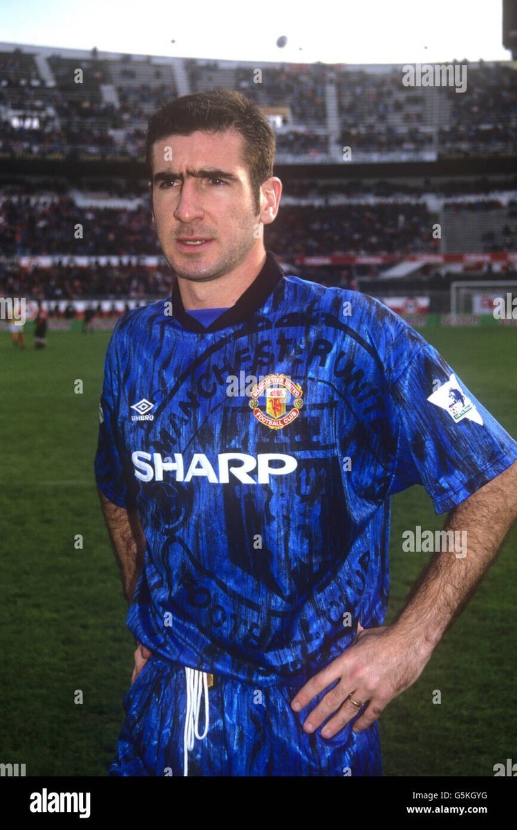 MANCHESTER UNITED 1992 1994 AWAY FOOTBALL SHIRT SOCCER