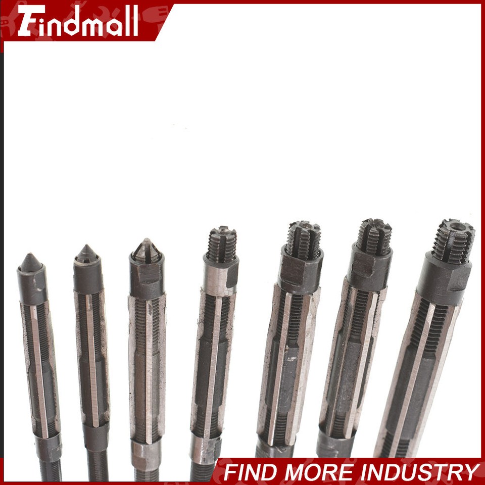 Findmall 11 Pcs Set Adjustable Hand Reamer H4 To H14 ( 15/32"- 1-1/2 - View #4