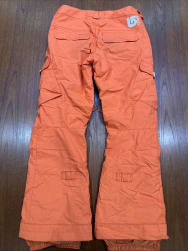 Burton Ski Snowboard Pants Youth Large Orange - Picture 2 of 5