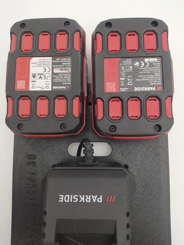 Ladegeräthalter & Akkuhalter passend für Parkside 20V Akku/ PLG 20 C1 Ladegerät - Bild 3 von 6