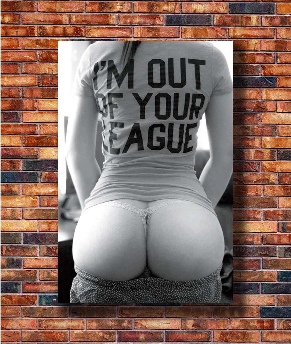Custom Poster Beautiful Ass Sexy Girl Hip Butt 12x18 27x40 Art Silk | eBay