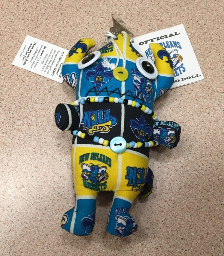 VINTAGE & GORGEOUS NEW ORLEANS HORNETS NOW PELICANS VOODOO DOLL | eBay