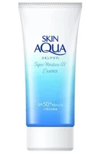 SKIN AQUA Super Moisture Essence 80g UV Sunscreen SPF50+ PA++++ US Seller, 2Pack