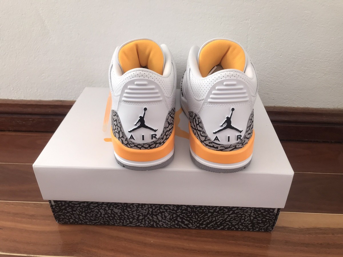 Nike Jordan 3 Retro Laser Orange Womens Size US7 (W) 2020 | eBay