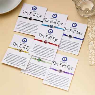 7pcs/set Trendy Hip Hop Evil Eye Bracelet Set New FAST FREE SHIPPING