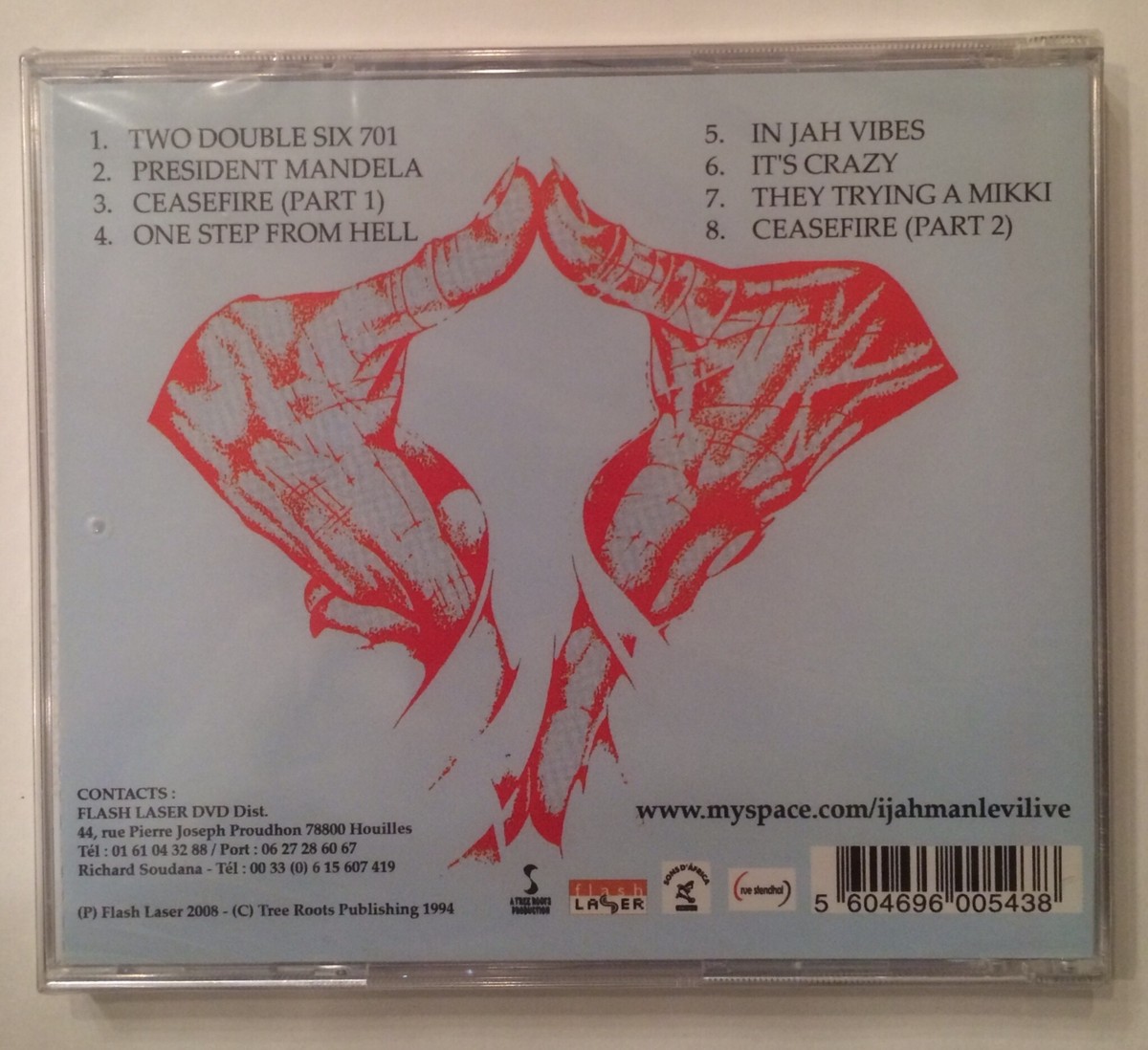 Ijahman Levi 'Two Double Six 701' CD Reggae Brand New Sealed (2008