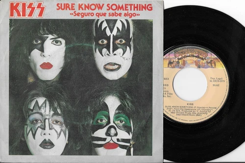 KISS SINGLE SEGURO QUE SABE ALGO SPAIN 1979 SCARCE RARE