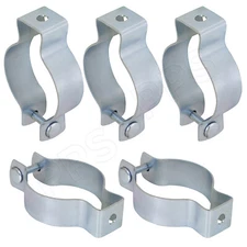 Highcraft Rigid Conduit Clamp with Nut & Bolt; Steel (5 PacK)