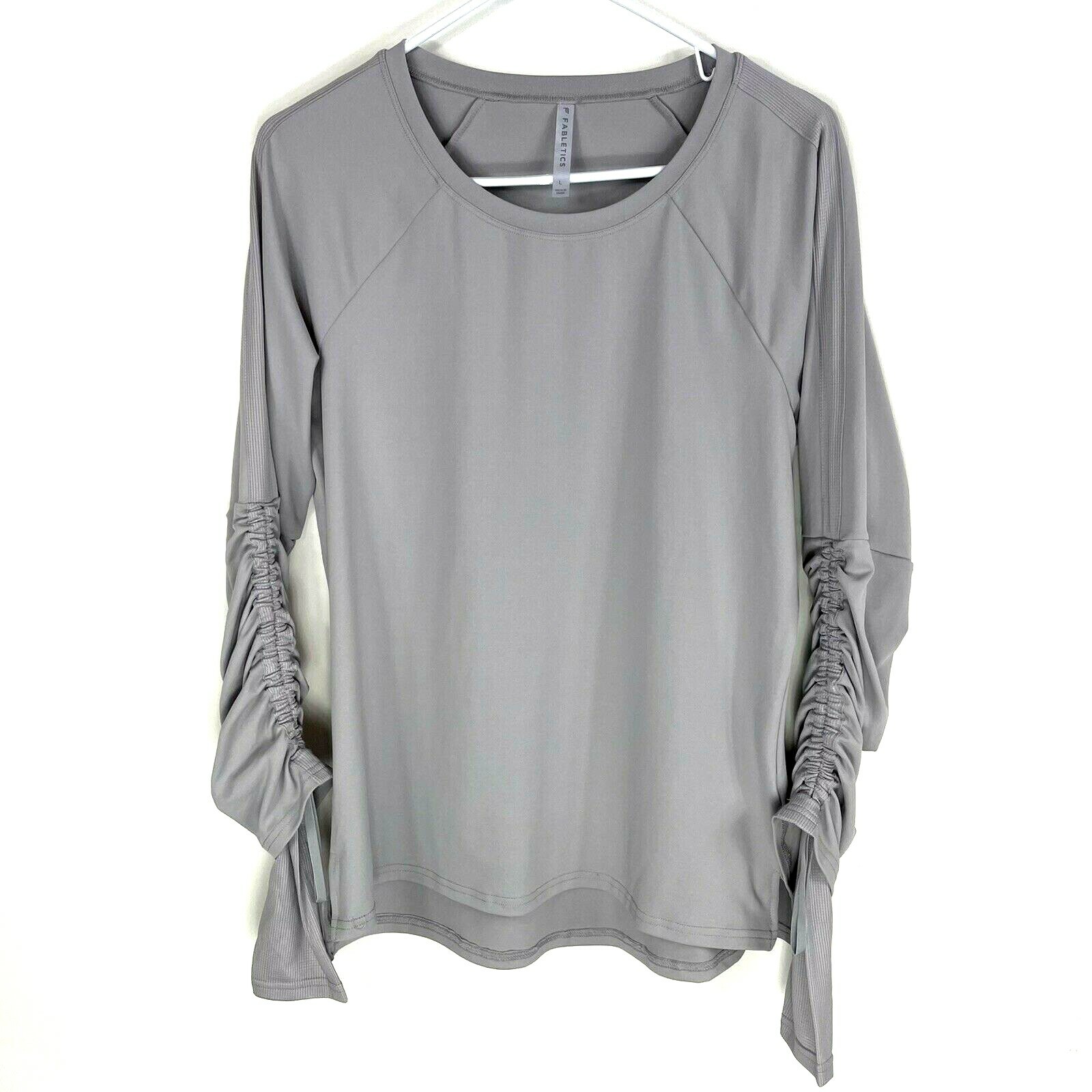 Fabletics Top Size Large Adjustable Long Sleeve G… - image 2