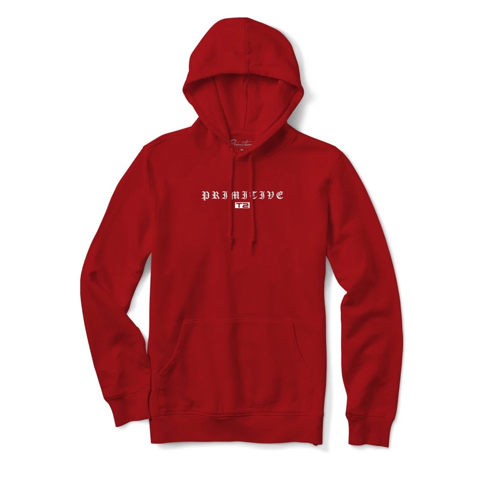 Primitive Terminator 2 Judgement Day Machine Hoodie Men's Red - NWT - Image 2 of 3