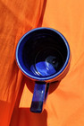 University of Notre Dame Beer Stein Mug Cobalt Blue & Gold Trim Vintage Bunting — photo 5
