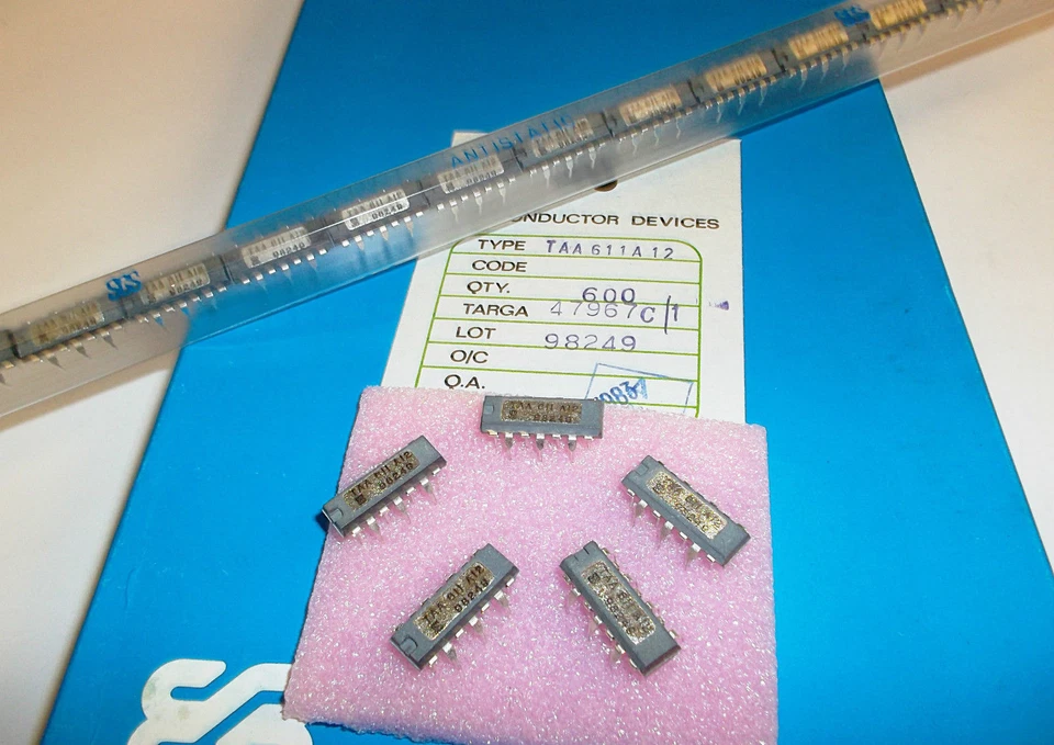 1 piece TAA611A12 = SN76001 | AUDIO AMPLIFIER | 2W | Vcc 6V.. 12V | QDIP-14 - Image 2 of 4