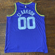 Jordan Clarkson Signed Utah Jazz Jersey JSA Coa Autographed